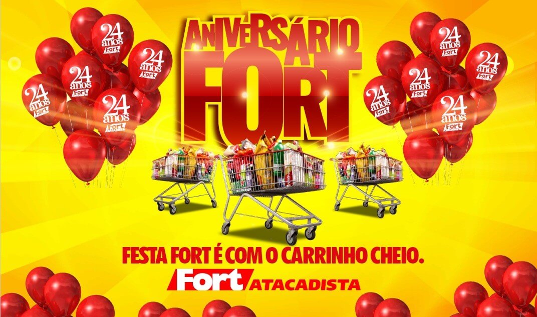 Fort Atacadista lança campanha para comemorar aniversário