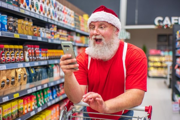 Ofertas de Natal do supermercado De Angelina