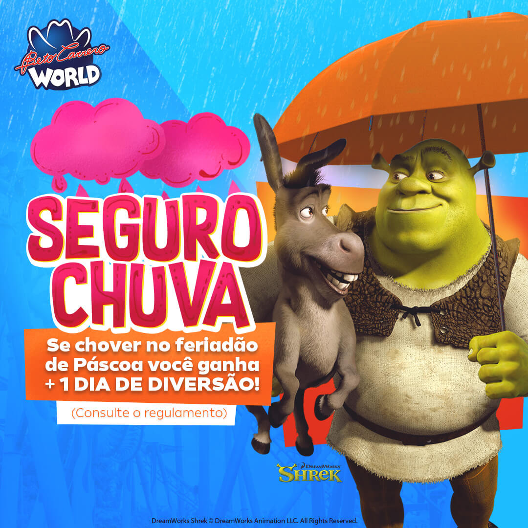 Beto Carrero oferece “Seguro Chuva” no feriadão de Páscoa 