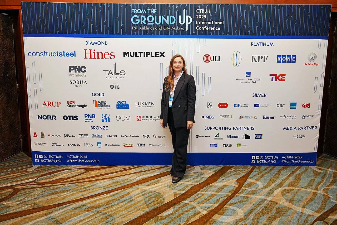 Stéphane Domeneghini representa o Brasil  em fórum mundial sobre cidades verticais