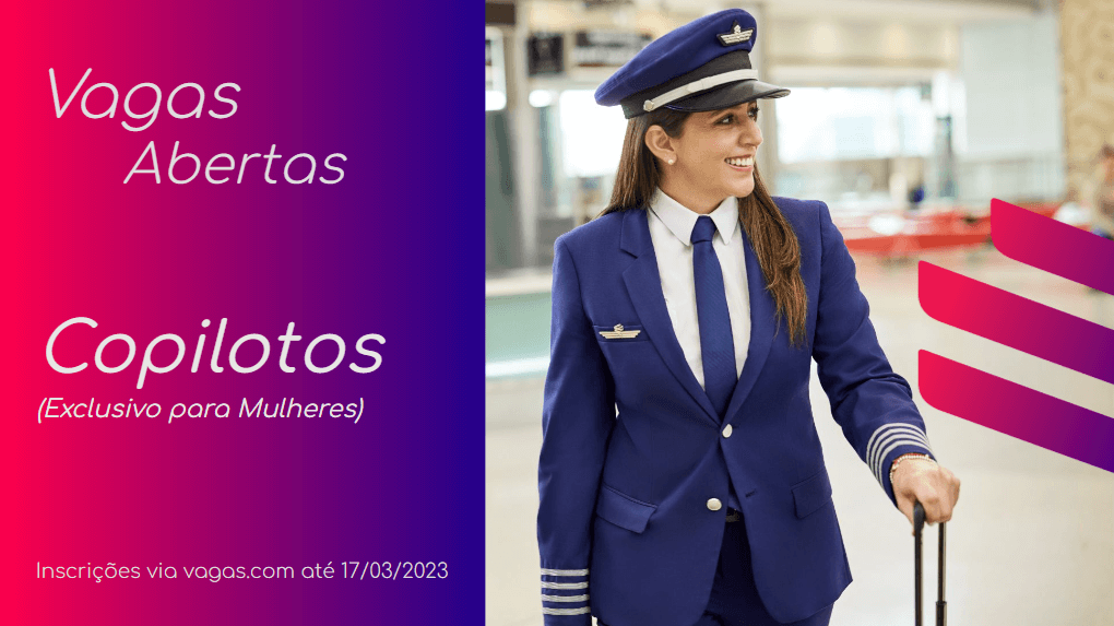 Latam abre seleção de copilotos exclusiva para mulheres